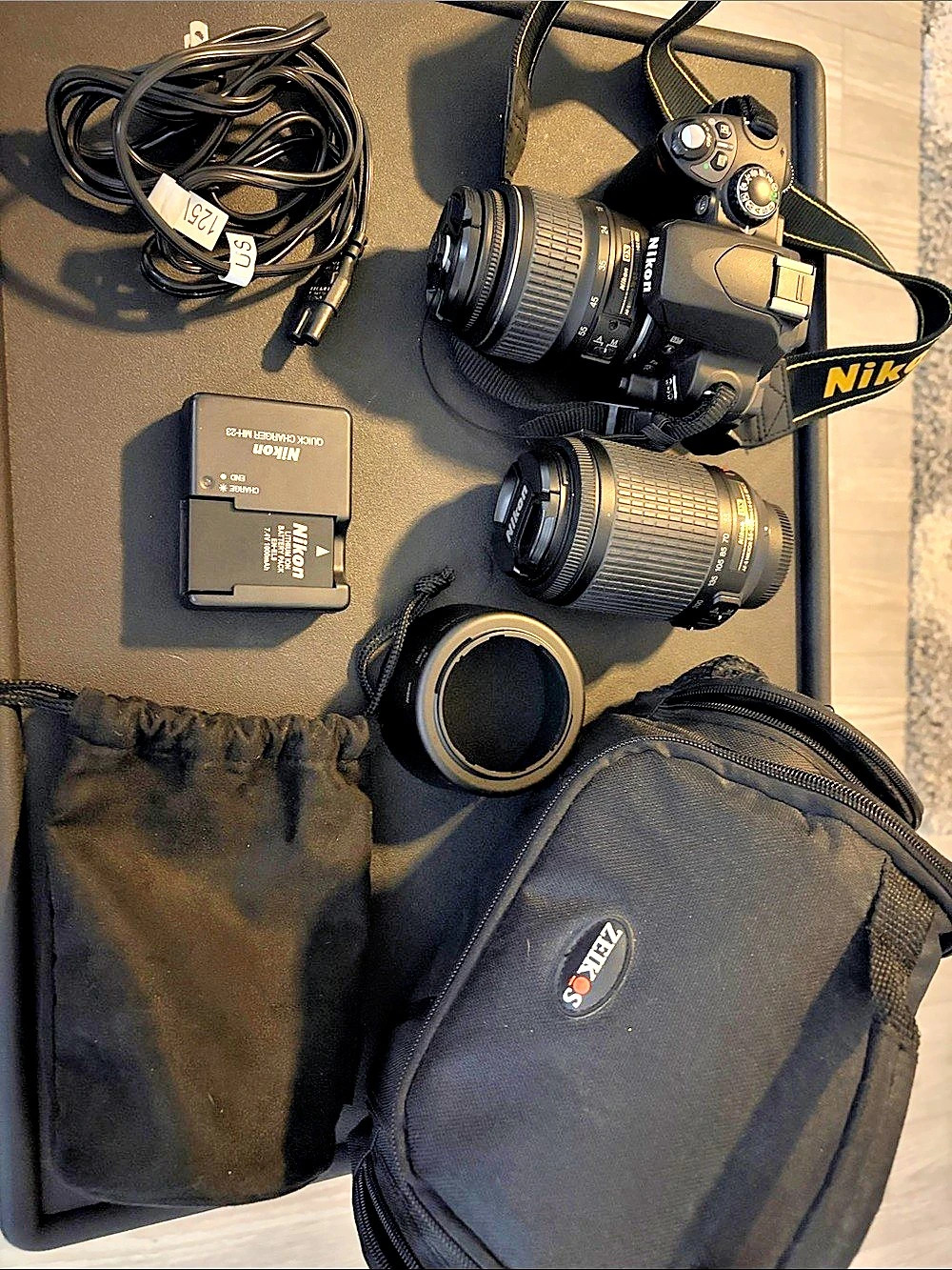 Nikon D5200 DSLR Camera Kit with Two Lenses